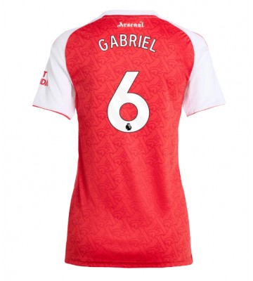 Arsenal Gabriel Magalhaes #6 Hemmatröja Dam 2025-26 Kortärmad